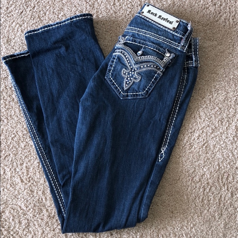 Rock revival boot cut jeans
